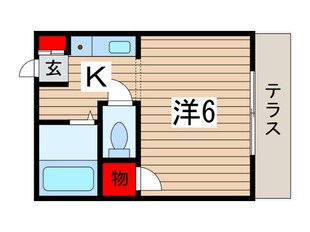 メゾンウェルスの物件間取画像